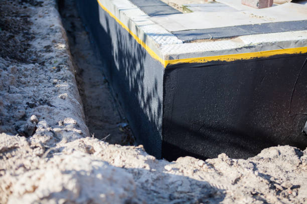 Professional Exterior Waterproofing technician working in Reelsville, IN